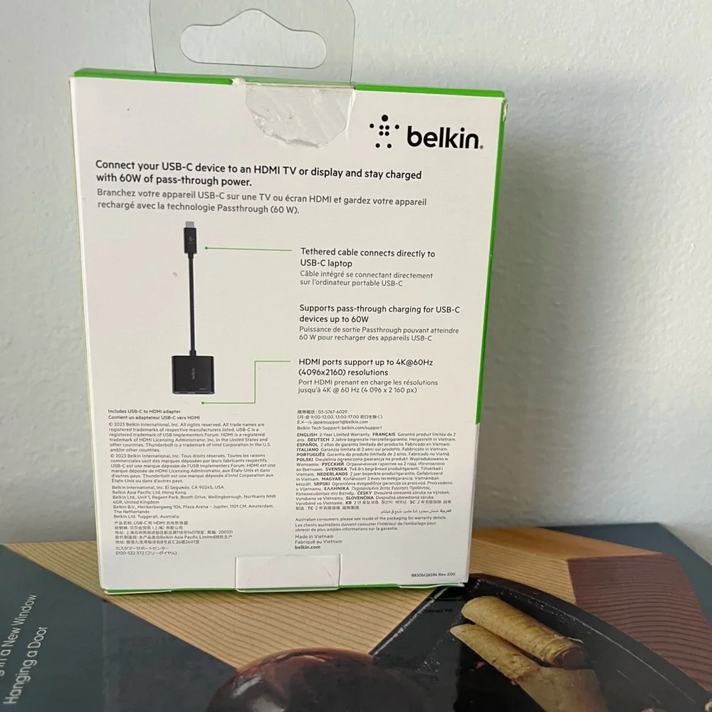 Belkin USB-C to HDMI + Charge Adapter